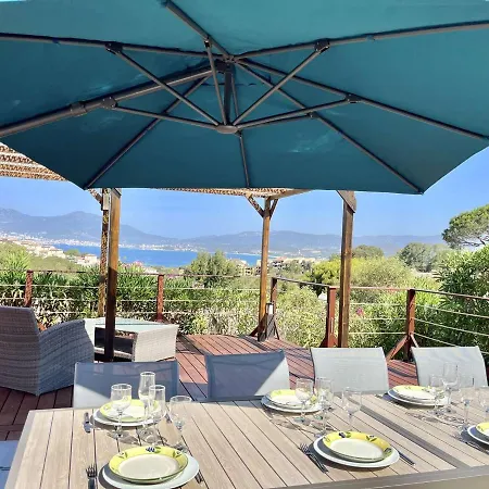 5 Pieces Avec Piscine Et Wifi A Porticcio - Fr-1-61-596 別荘 *